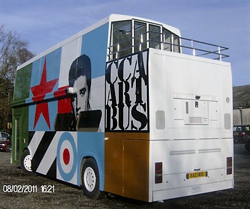 Leyland Olympian Art Bus. Conversion by Qualiti Conversions 01489 783622. www.qualiticonversions.com